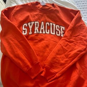 Orange Syracuse Sweatshirt